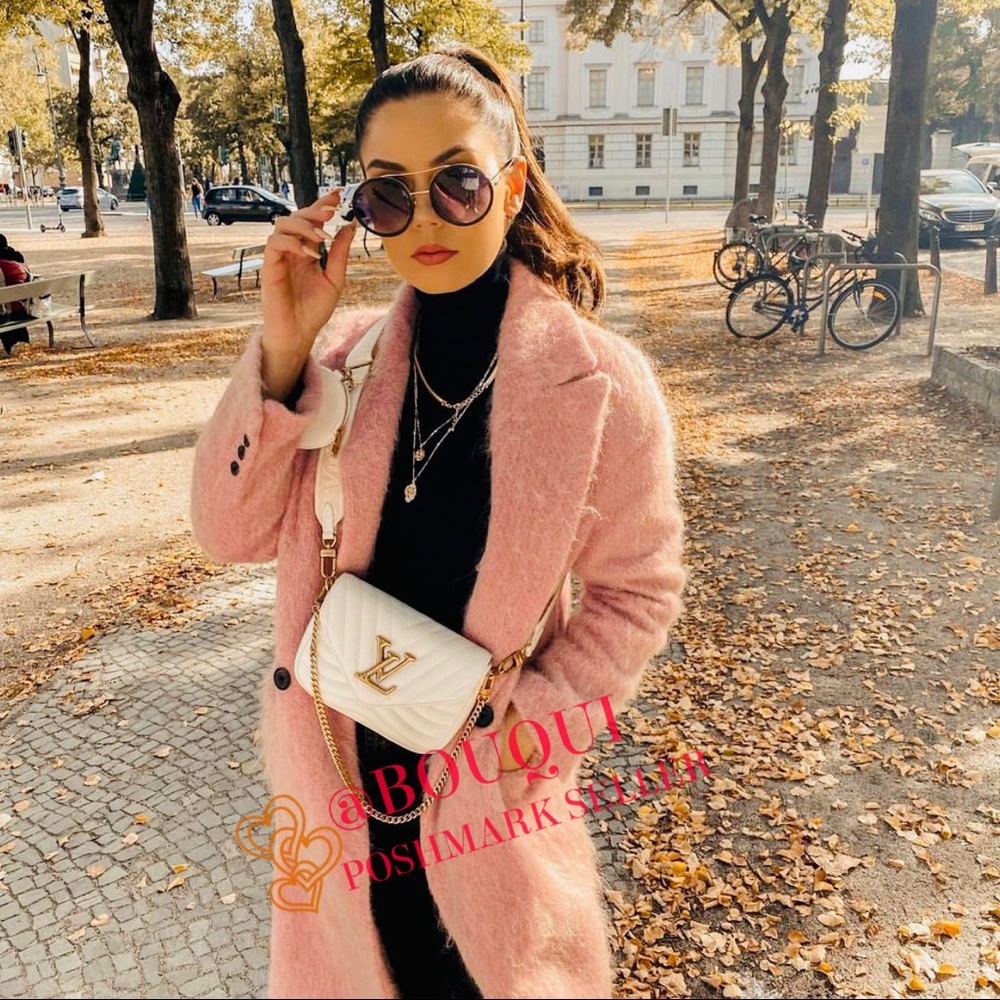 BLOGGERS FAV ZARA LIMITED EDITION WOOL BLEND COAT - Picture 3 of 14